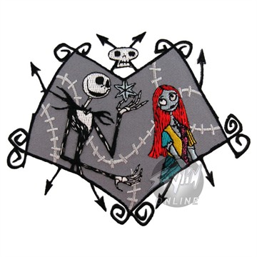 jack and sally tattoos. Jack and Sally Patch