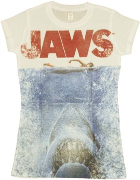 Jaws Poster Baby Tee